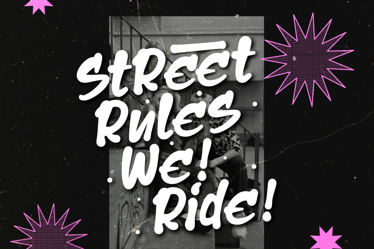 Black Street - Urban Marker Font, a Handwritten Font by Bayuktx (Photo 2 of 10)