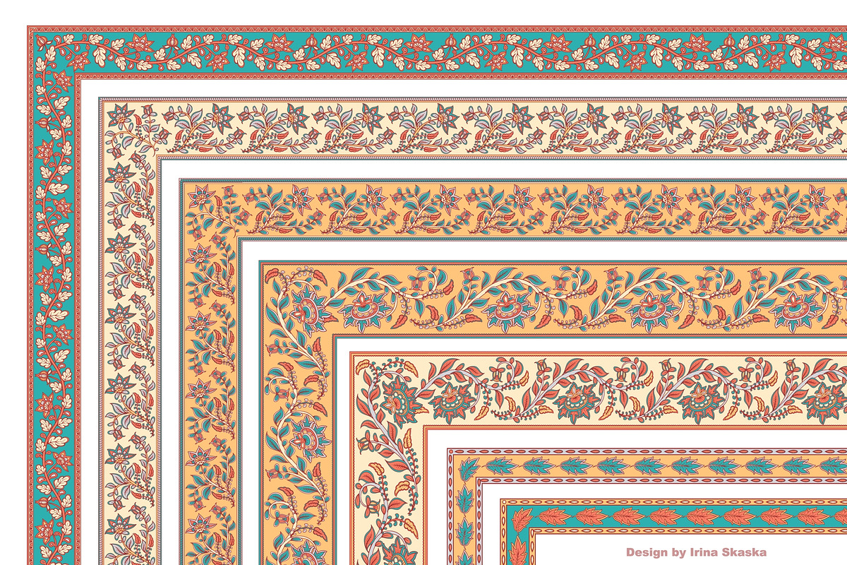 45 BORDER BRUSHES, a Brush Add-On by Irina Skaska (Photo 8 of 14)