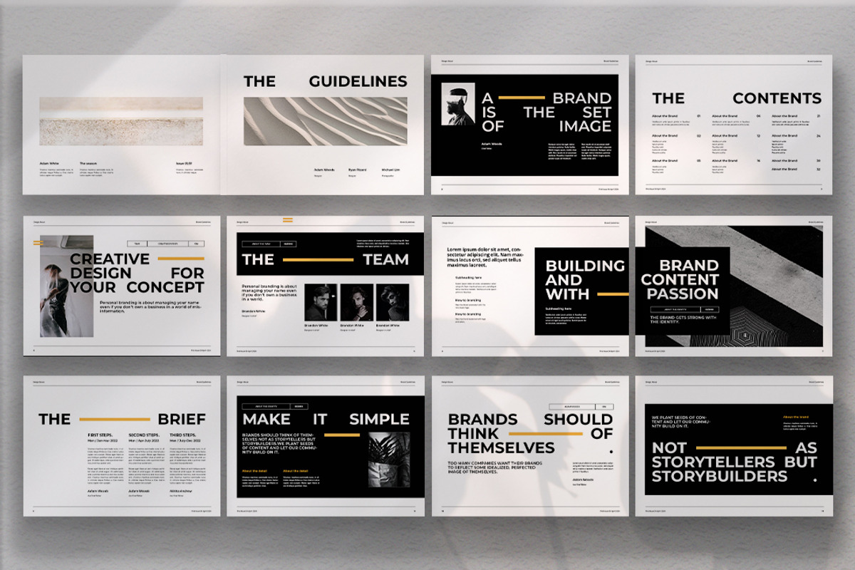 Beige Brand Guidelines, a Presentation Template by Analogi Studio (Photo 13 of 14)