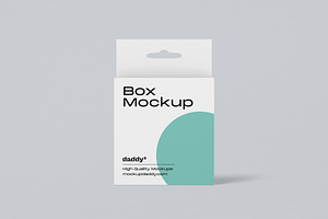 Hanger Box PSD Mockup