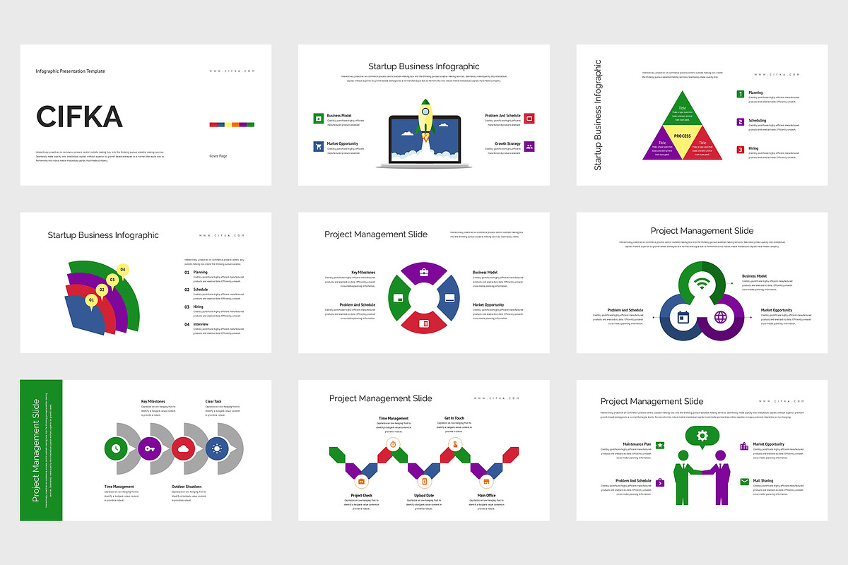 Cifka : Infographic Keynote, a Presentation Template by Punkl Camp (Photo 6 of 9)