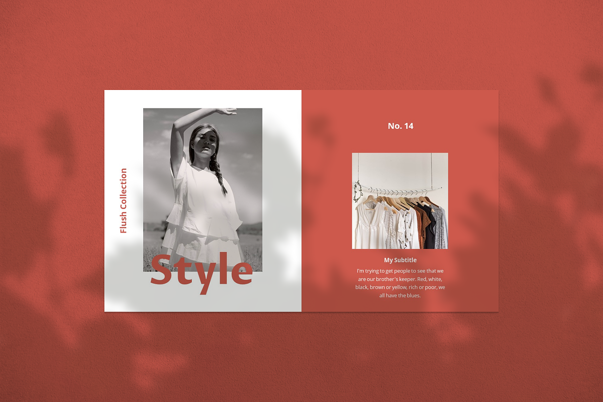 Flush Creative PowerPoint Template, a Presentation Template by uiplus