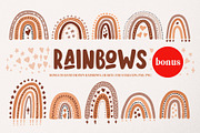 Cutie Dinosaur Font + Free Bonus, a Script Font by BarcelonaShop (Thumbnail 8 of 9)