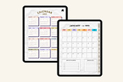 2025-2026 Digital Vision Board Plann, a Stationery Template by Designmela01 (Thumbnail 3 of 8)