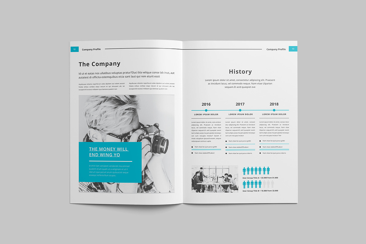 Brochure Design, a Brochure Template by Tanber Hossen (Photo 7 of 13)