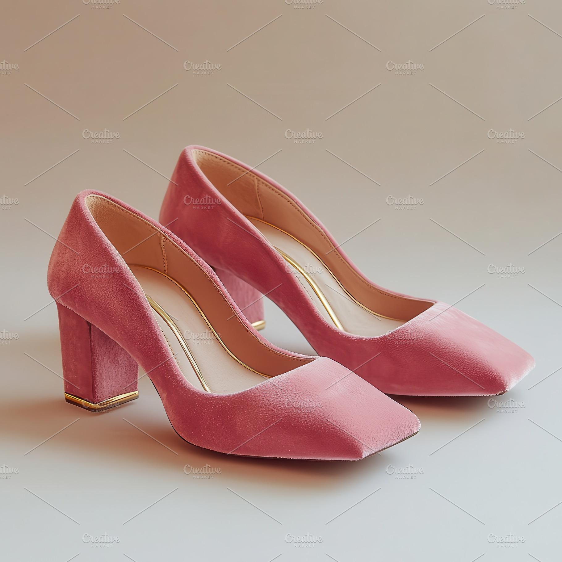 Pink Velvet Heels Elegant Footwear F, a Food & Drink Photo by Pixeness Studio