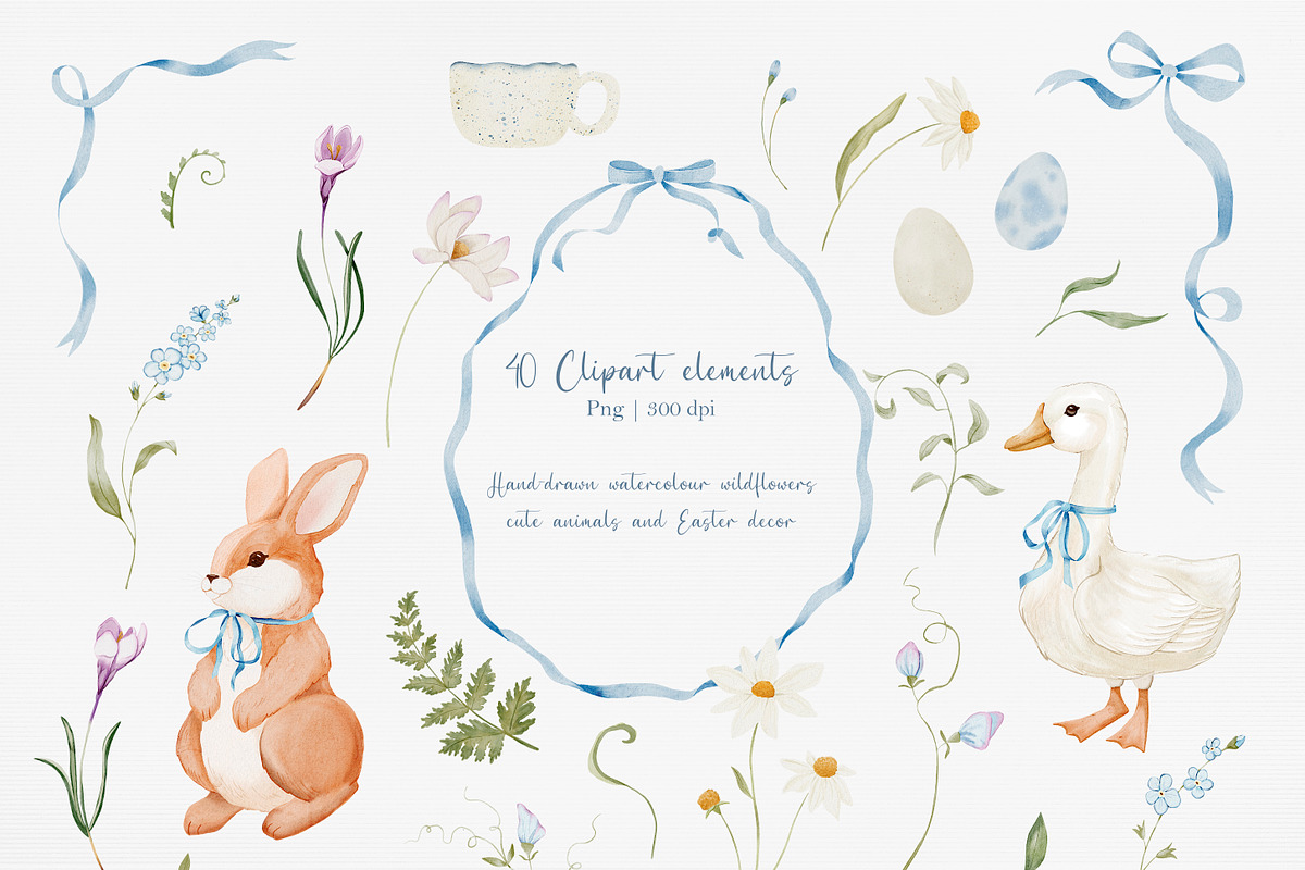 Charming Easter collection, an Illustration by AfonshinaArt (Photo 5 of 9)