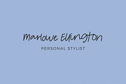 Graceful Willow Script, a Handwritten Font by Beck McCormick (Thumbnail 4 of 10)