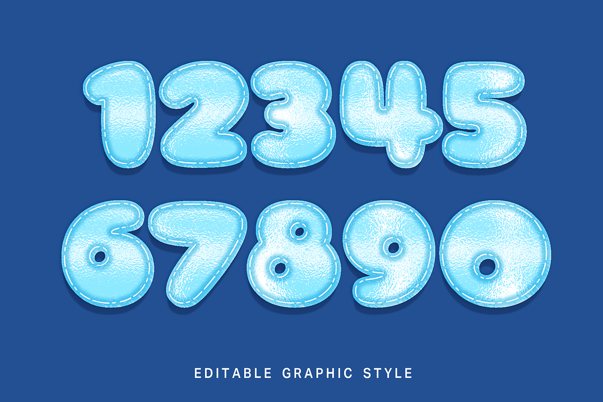 Glow Frosted Puffy Text Effect preview 2