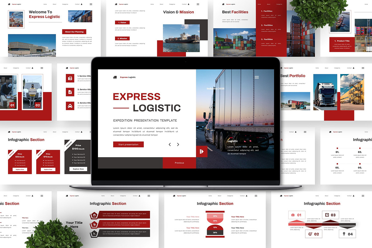 Express Logistic - Expedition PPT preview 6