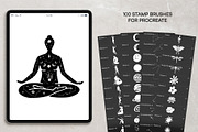 Celestial Woman Procreate Brushes, a Brush Add-On by NinaFedorova (Thumbnail 5 of 5)