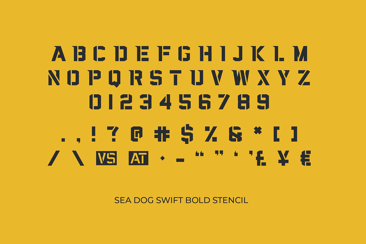 Sea Dog Bundle | Sports Display Font, a Font by Doug Houvener (Photo 8 of 17)