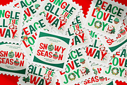 Sparkla – A Fun & Festive Christmas, a Sans Serif Font by roomspace creative lab (Thumbnail 7 of 11)
