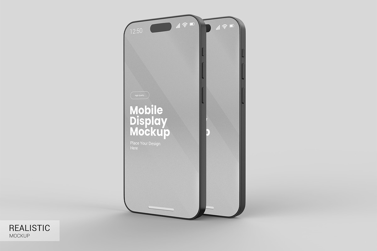 Mobile Display Mockup