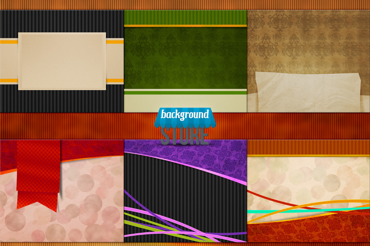 Vintage Backgrounds preview 3
