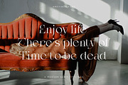 Amstine | Modern Serif, a Serif Font by Pentagonistudio (Thumbnail 2 of 10)