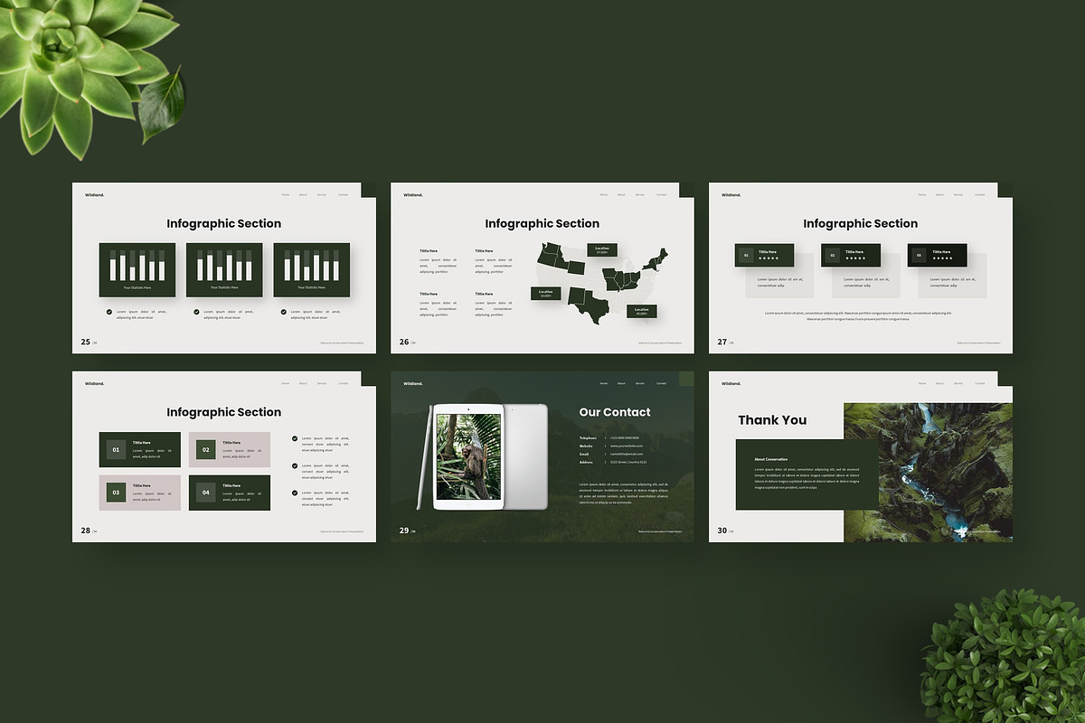 Wildland - Keynote Templates, a Presentation Template by Deepslide Studio (Photo 7 of 7)