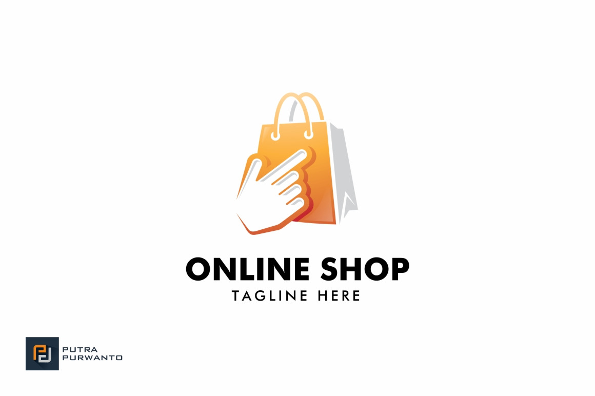 Online Shop  Logo Template by PutraPurwanto  Creative Market