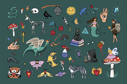 Mystical Tale, a Seasonal Illustration by GooseFrol