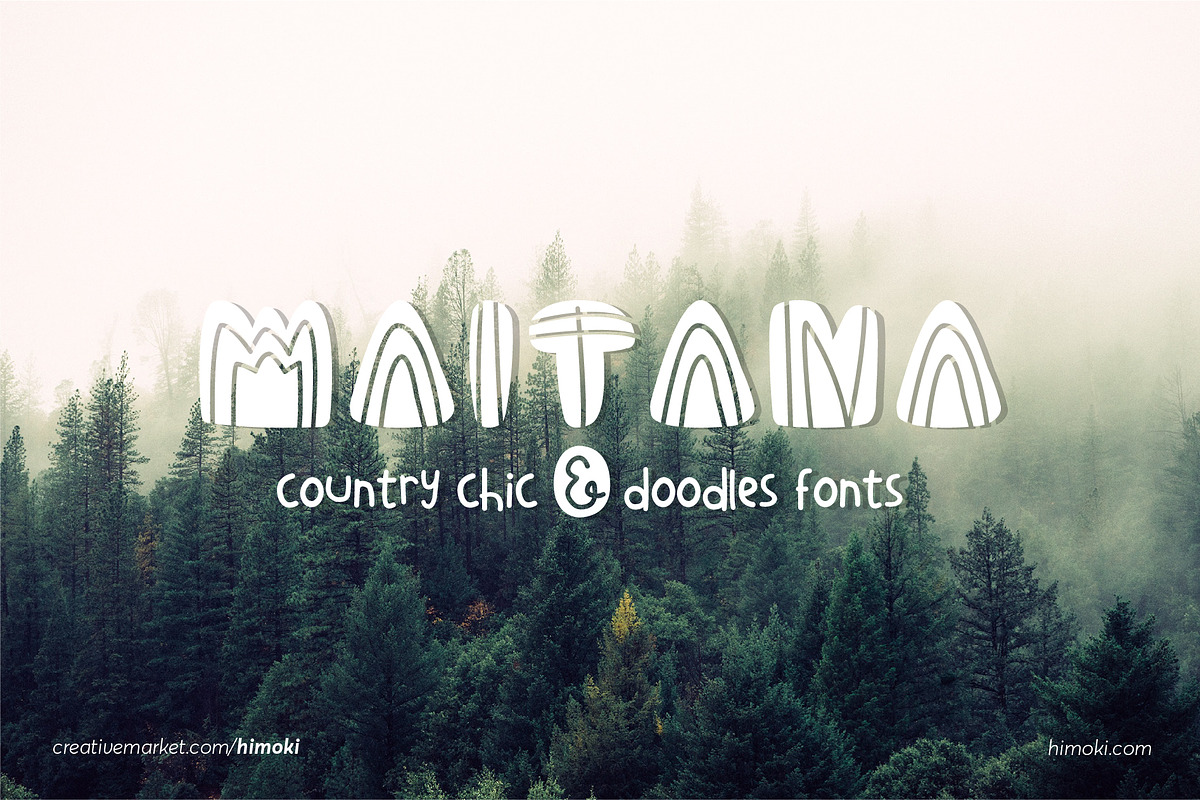Maitanacountryscandinavian6fonts