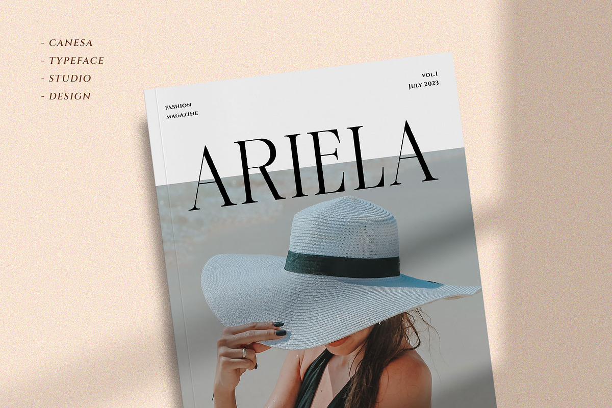 Canesa A Elegant Serif Font, a Serif Font by RantautypeStudio (Photo 4 of 15)