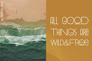 WildWide | Width Variable Typeface, a Sans Serif Font by Kandella's Art (Thumbnail 8 of 10)
