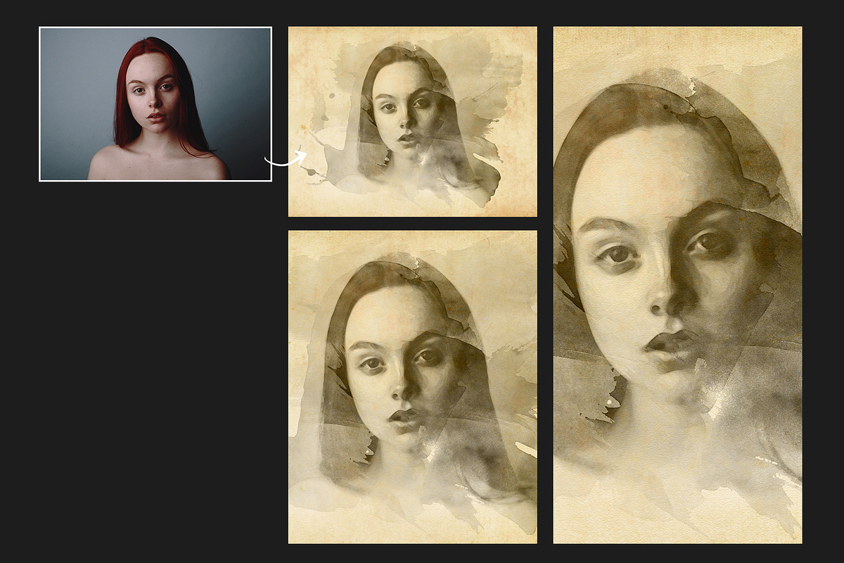 Vibrant Watercolor Effect for Ps, a Brushes & More by ShinyPixel (Photo 3 of 19)