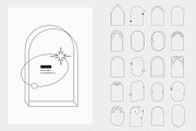 Abstract geometric elements, a Decorative Illustration by Merfin (Thumbnail 5 of 10)