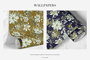 Moss Bloom Floral Patterns, a Pattern Graphic by LEAFure (Thumbnail 7 of 10)