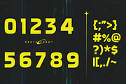 Proto Code Bold Tech Typeface Font, a Sans Serif Font by Vadovastd (Thumbnail 3 of 7)