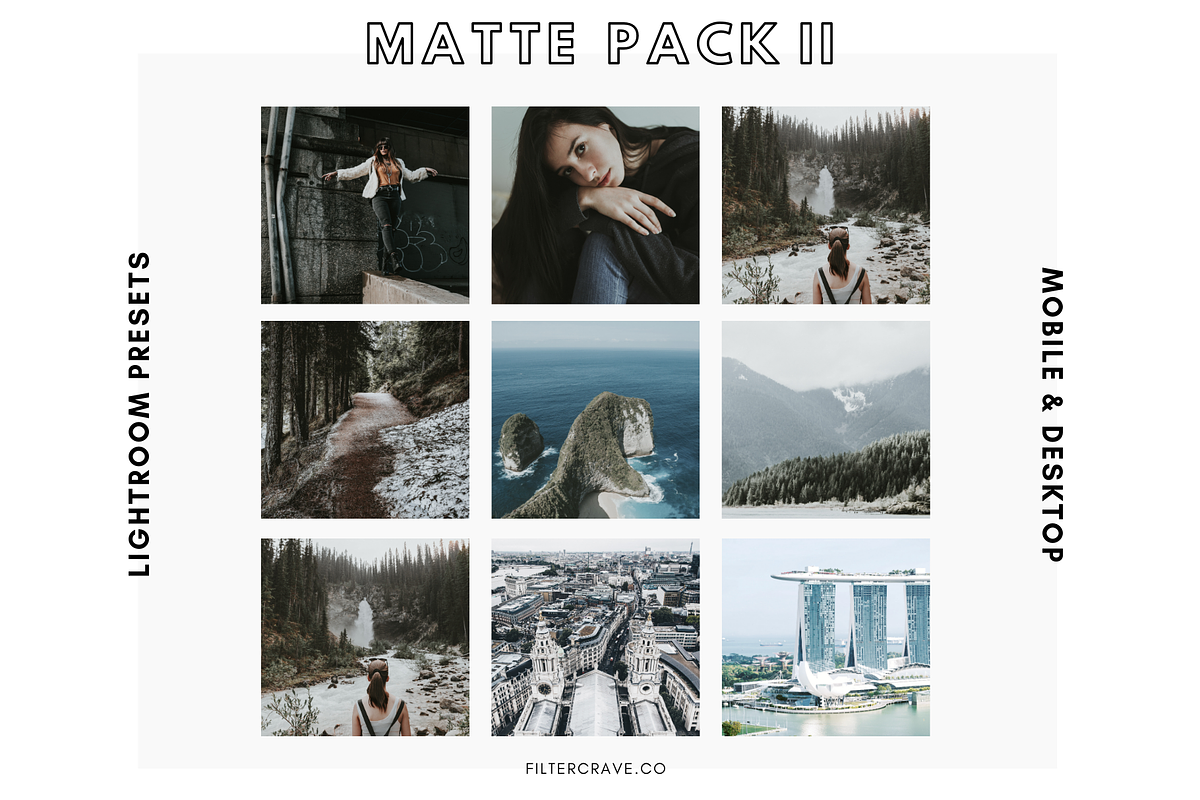 30+ Matte Lightroom Presets Vol. II preview 2