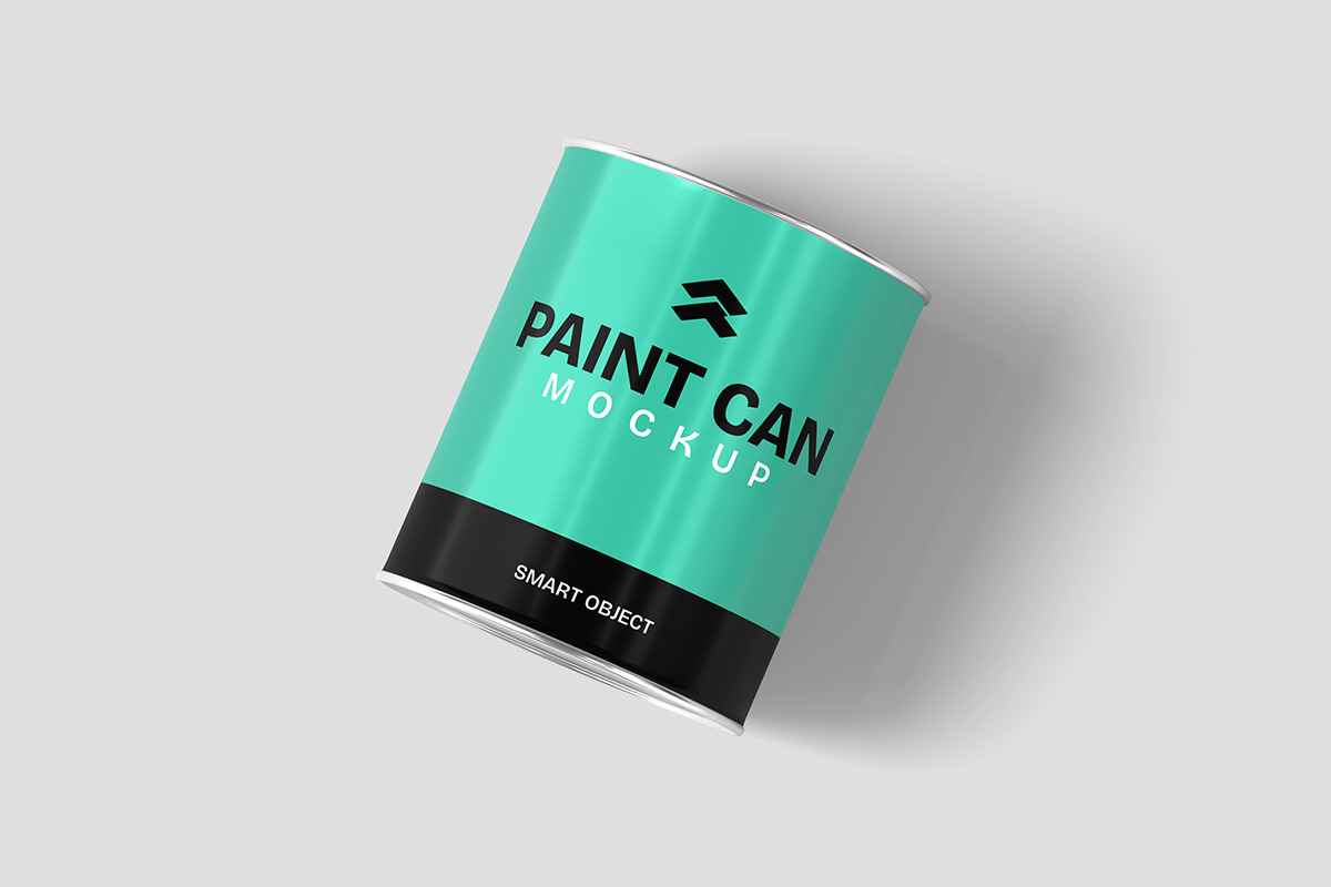 Paint Can - Mockup, a Mockup by Rometheme Std (Photo 4 of 5)