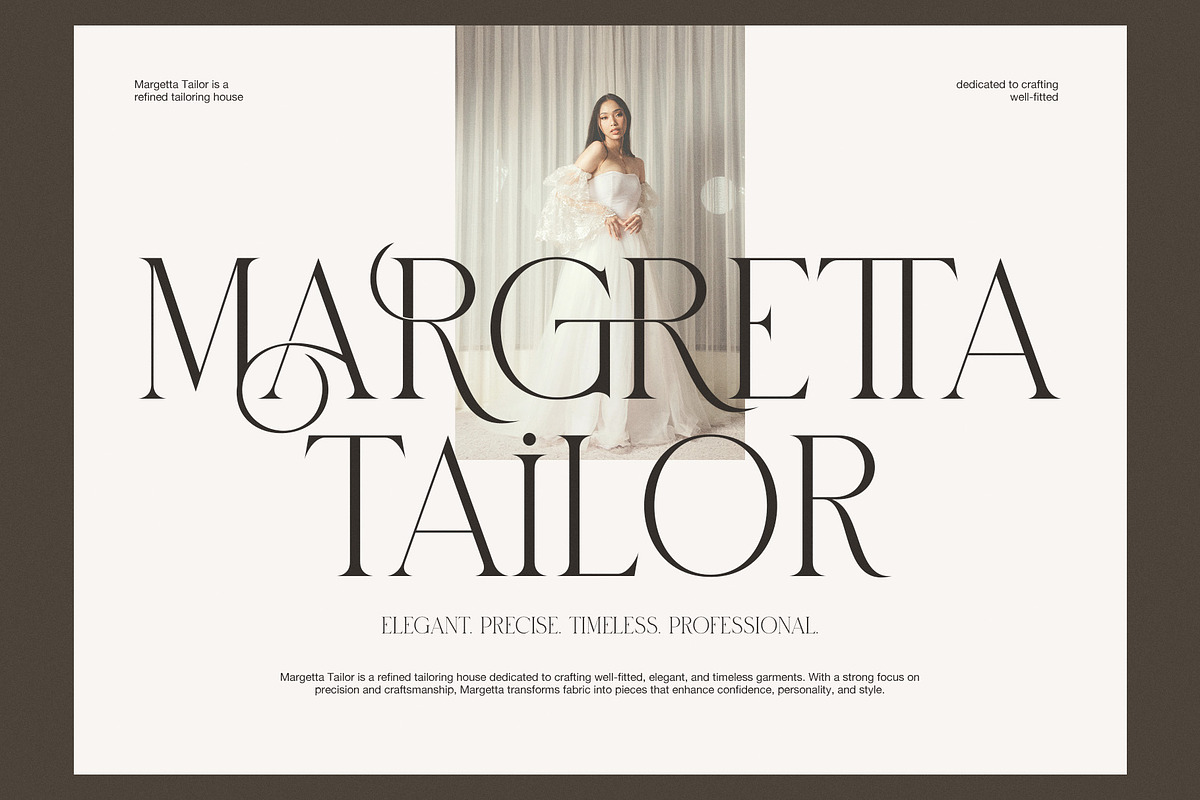 Biges Elegant Serif Font, a Serif Font by Graphicxell (Photo 6 of 8)