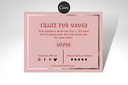 Thank You Order Card | Canva, a Card Template by tahananeart (Thumbnail 1 of 7)