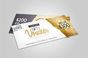 Collection of elegant gift vouchers, an Invitation Template by Creative Graphics (Thumbnail 6 of 13)