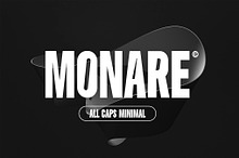 Monare – Bold Condensed Sans Serif