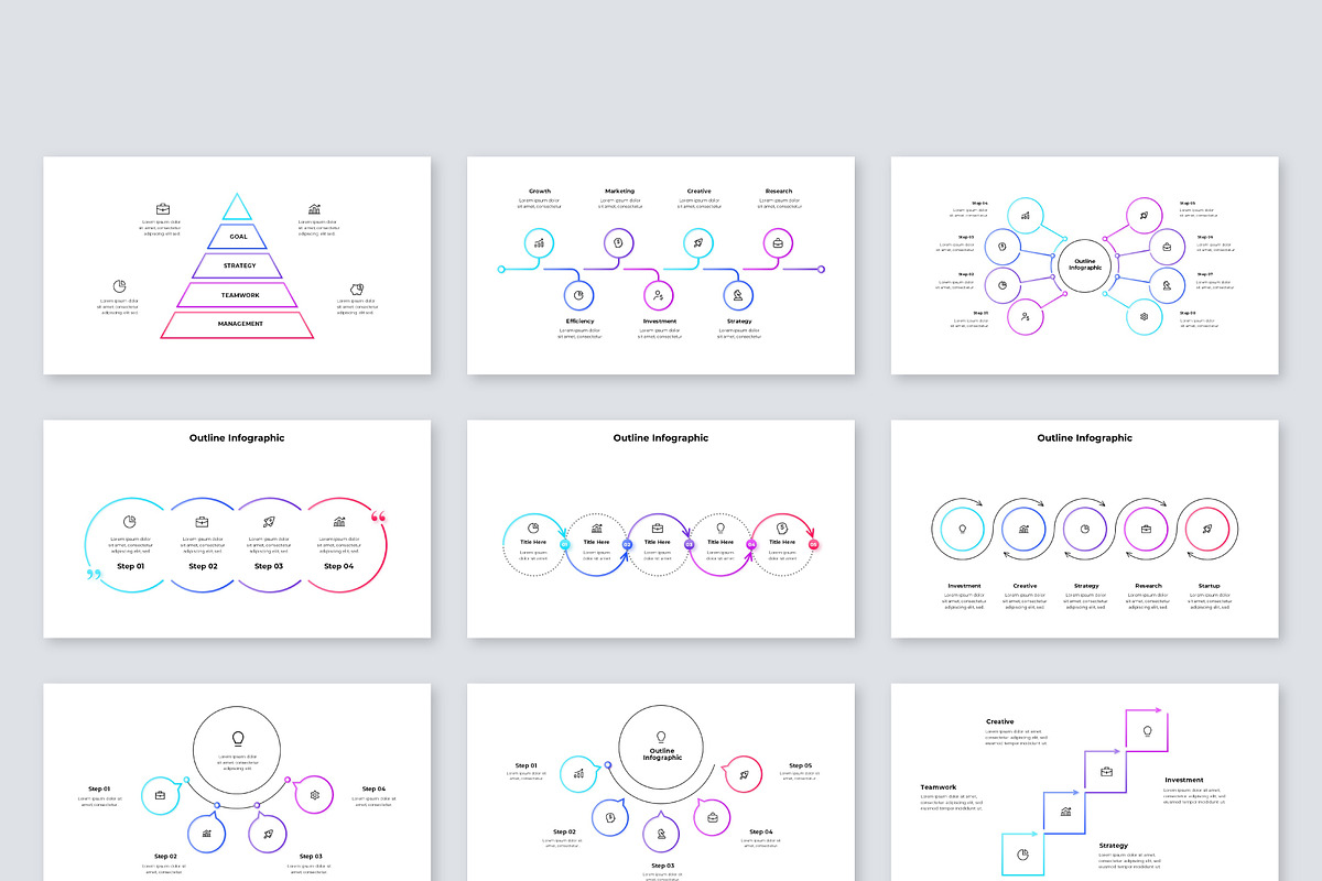 Outline Canva Animated Infographics, a Presentation Template by Abert (Photo 12 of 12)