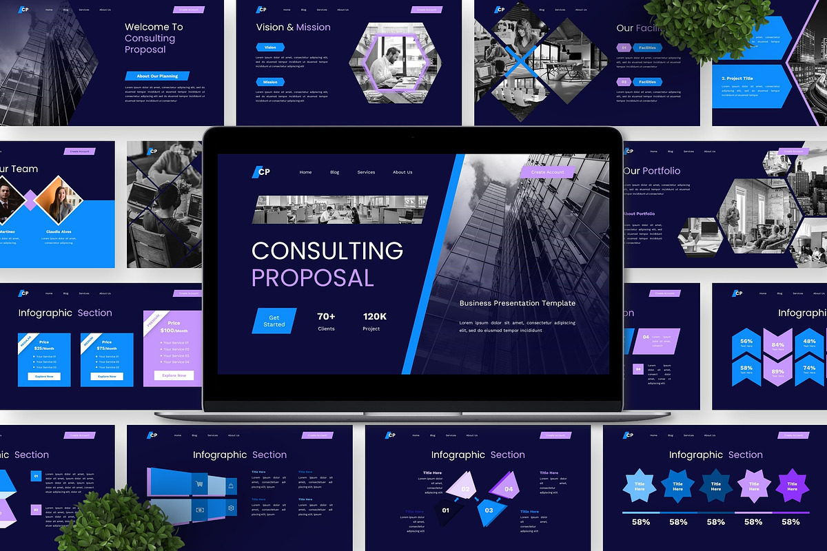 Consulting Proposal - Business GSL, a Presentation Template by Deepslide Studio (Photo 6 of 6)