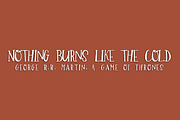 Winter - A Quirky All Caps Font, a Font by OnTheSpotStudio (Thumbnail 4 of 5)