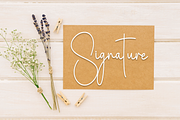 Overthinking | Script Font, a Handwritten Font by Scratchones (Thumbnail 5 of 8)