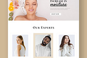 Skincare Landing Page Layout, a Landing Page Template by ContestDesign (Thumbnail 5 of 7)