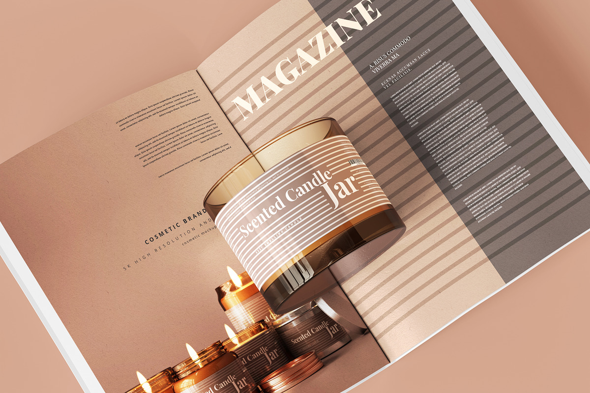 Amber Glass Candle Mockup Bundle, a Packaging Mockup by pmvch (Photo 82 of 135)