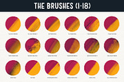 The Brush Bar | 60 Procreate Brushes, a Brush Add-On by Callie Rian & Co. (Thumbnail 6 of 13)
