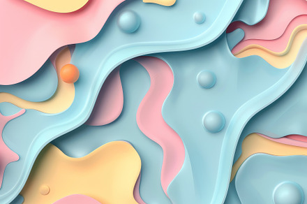 The composition showcases fluid shap, a Photo by Tanuart