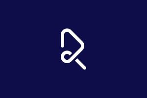 Modern Letter R Logo, a Branding & Logo Template by kurostd
