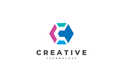 Creative Letter C Hexagon Logo, a Branding & Logo Template by yopie (Thumbnail 1 of 3)