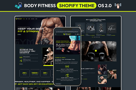 Gym Body Fitness Shopify Theme, a Shopify Template by LogicGo Shopify Experts