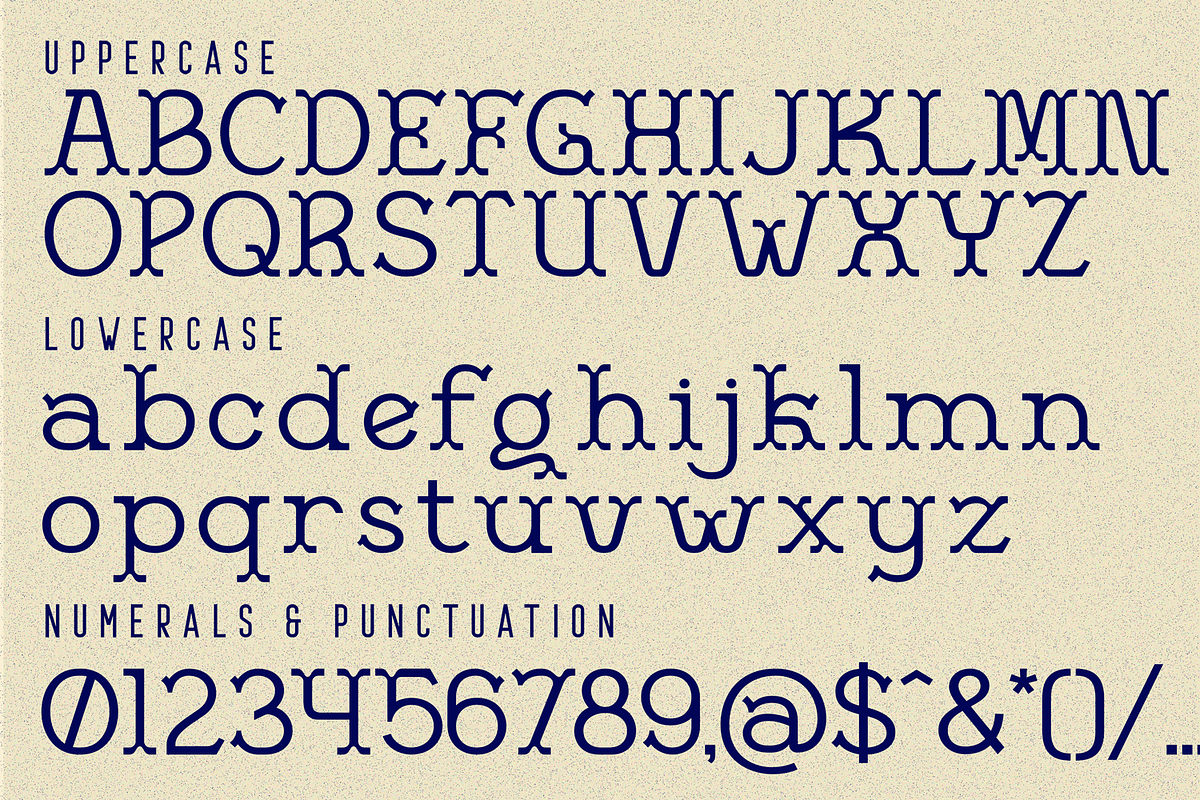ACROSS OCEANS - DISPLAY SERIF FONT, a Serif Font by 177Studio (Photo 7 of 8)