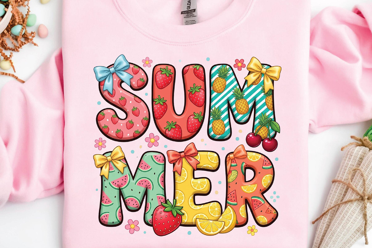 Colorful Summer Png, Summer Sublima, a Work Illustration by DreamPrint404 (Photo 4 of 6)