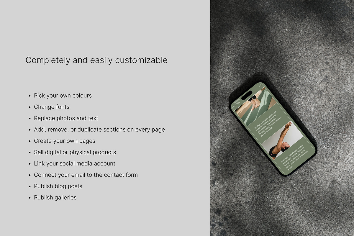 Squarespace Website Template, a Squarespace Template by Skye Studio (Photo 6 of 6)